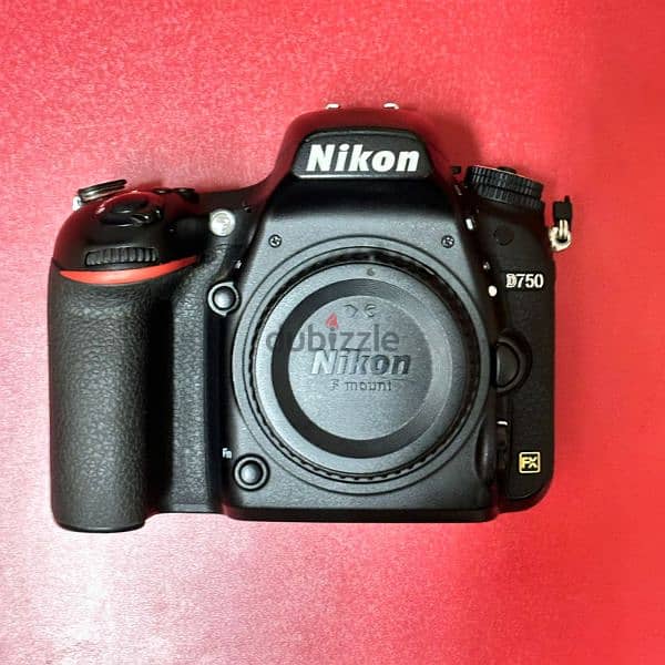 nikon D750 with box 0