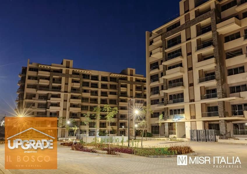 150 sqm Apartment Ground Floor with Garden - Immediate Delivery in the Heart of the New Administrative Capital, IL Bosco Compound, Prime Location 5