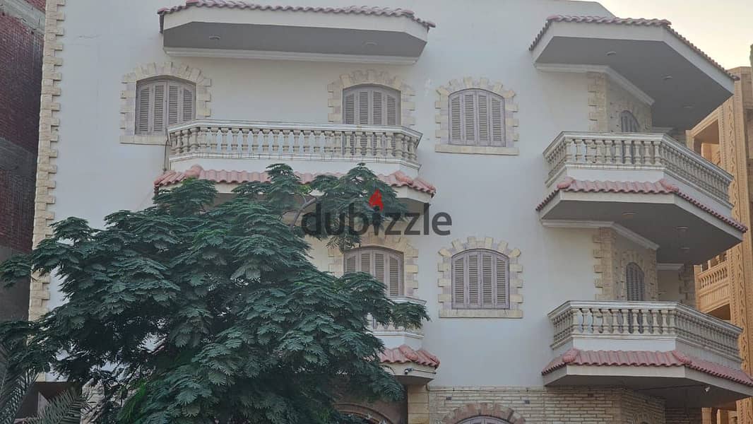 villa divided into apartments for sale 220m fully finished | 10th of Ramadan 2