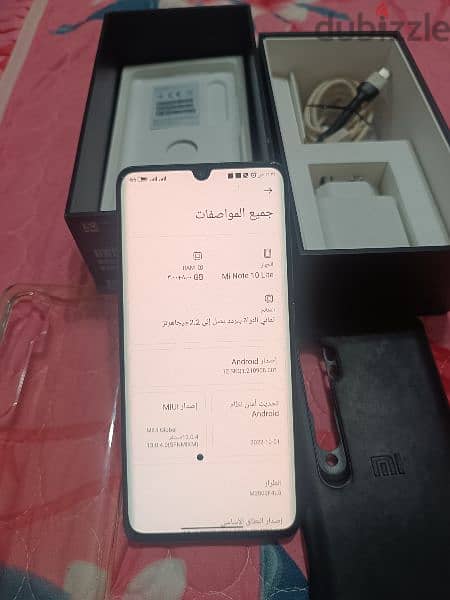 شاومي mi not 10 lite حاله ممتازه 128g ram 8 بيع او بدل 5