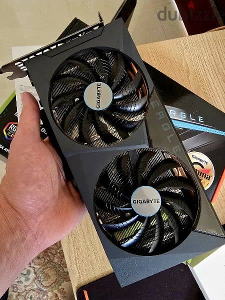 Gygabyte RTX 3060 TI Eagle OC rev 2.0 من أفضل الكروت 1