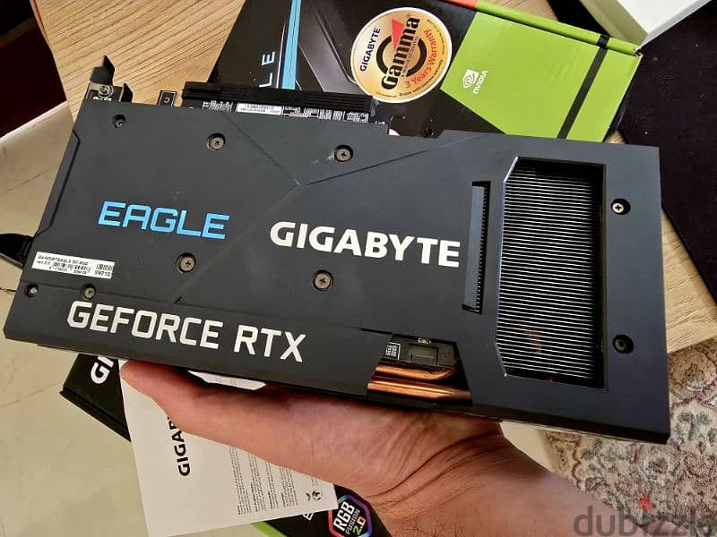 Gygabyte RTX 3060 TI Eagle OC rev 2.0 من أفضل الكروت 2