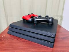 playstation 4 pro 1tb نضيف جداً 0