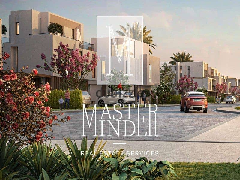 Fully finished Villa for sale delivery 2028, with installments Till 2030, in Sheikh Zayed area, Cairo Gate 10