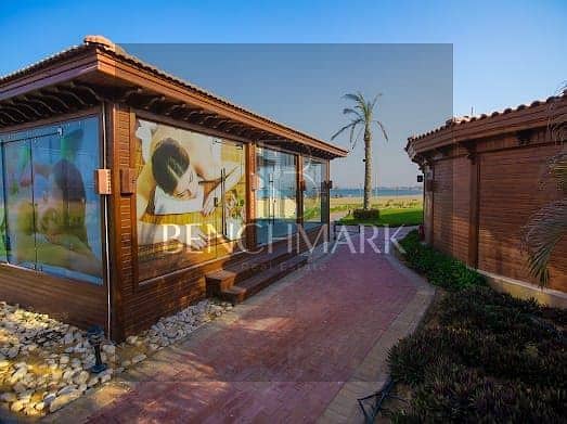 Ground chalet 100m with garden for sale in Blue Blue Village Ain Sokhna prime location and direct view on the sea in installments over long period 7