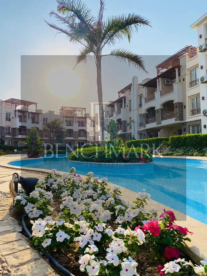 Ground chalet 100m with garden for sale in Blue Blue Village Ain Sokhna prime location and direct view on the sea in installments over long period 13