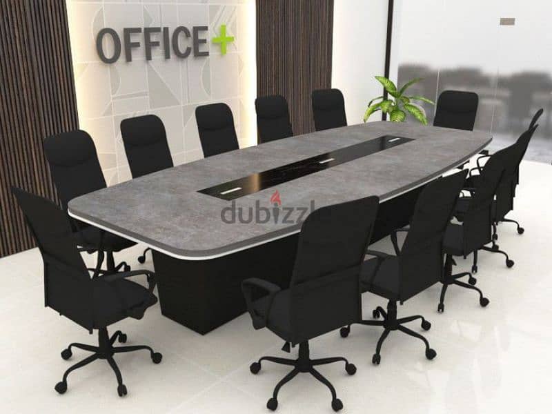 ترابيزة اجتماعات خشبية فاخرة meeting room - تصميم راقٍ يعزز مكانتك 6