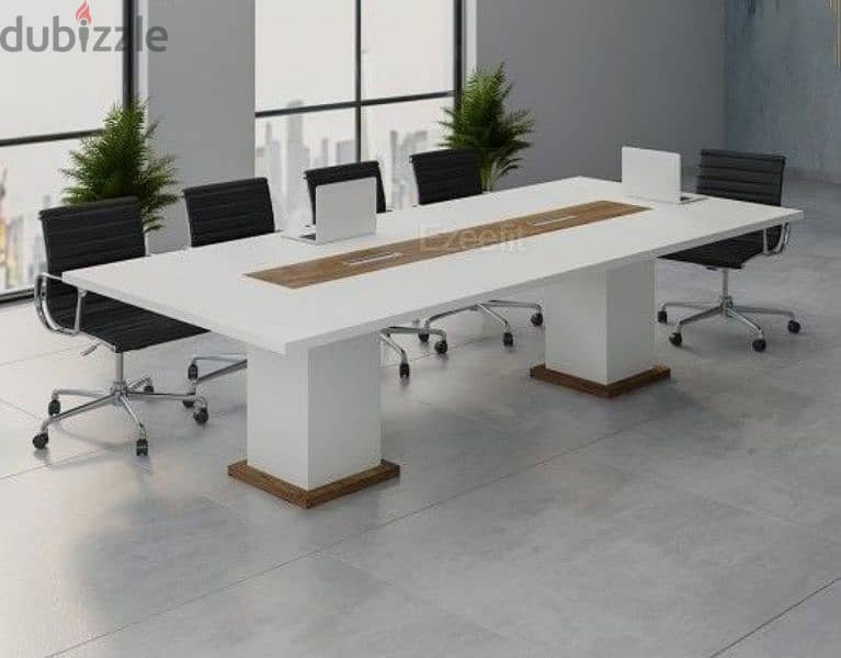 ترابيزة اجتماعات خشبية فاخرة meeting room - تصميم راقٍ يعزز مكانتك 7