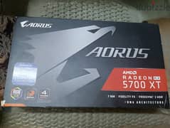 RX 5700 XT 8G AORUS Radeon