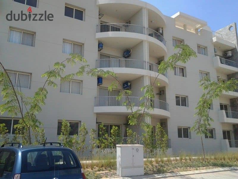 For rent apartment 112m  with 180 garden The Address Compound Sheikh Zayed, 3 bedrooms, super deluxe finishing 5