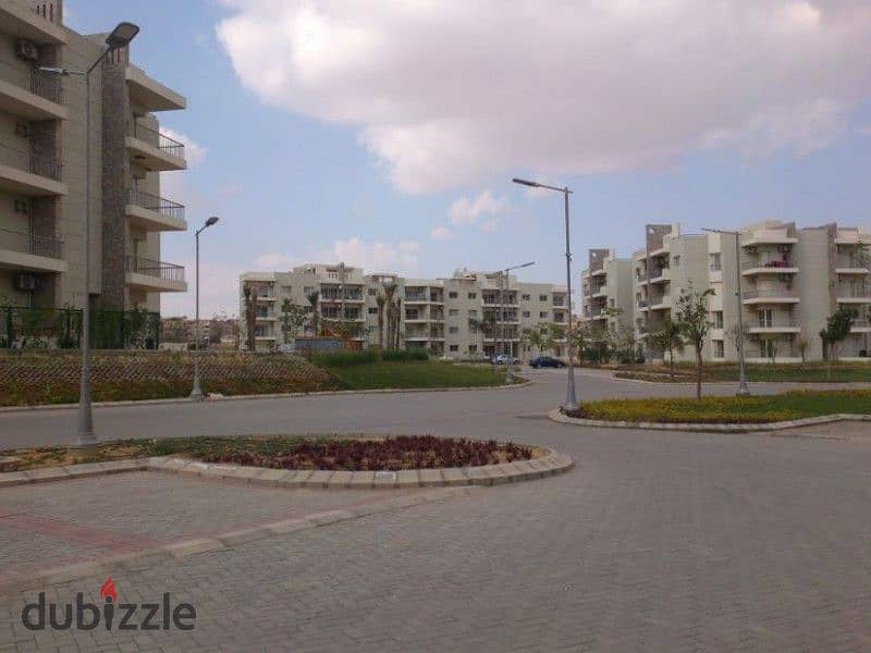 For rent apartment 112m  with 180 garden The Address Compound Sheikh Zayed, 3 bedrooms, super deluxe finishing 6