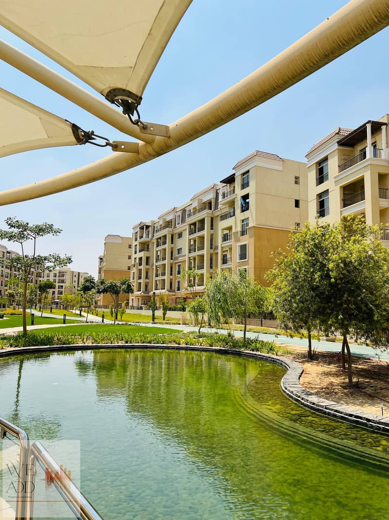 Distinctive townhouse 250m with a 54m garden and a 42m roof for sale in New Cairo, The Butterfly Compound. Book now and benefit from the launch price. 22