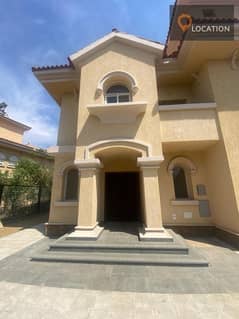 For rent, a separate villa, model G, in the most upscale phases of Madinaty, View Wide Garden