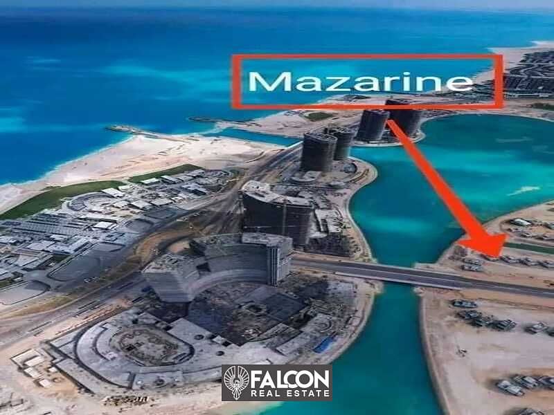 استلم واقسط فيلا متشطبة 296م |5 غرف | ف مزارين ايلاند العلمين الجديدة الساحل الشمالي /Mazarine Island New Alamain 2