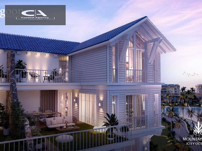 With only 10% down payment, an apartment of 150meters for sale in Mountain View iCity in the heart of October | Prime location with view on the lagoon 4