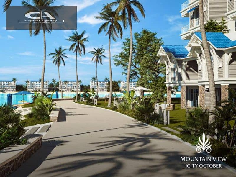 With only 10% down payment, an apartment of 150meters for sale in Mountain View iCity in the heart of October | Prime location with view on the lagoon 8