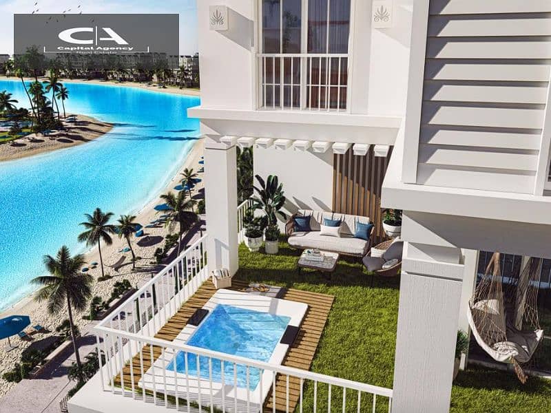 With only 10% down payment, an apartment of 150meters for sale in Mountain View iCity in the heart of October | Prime location with view on the lagoon 15