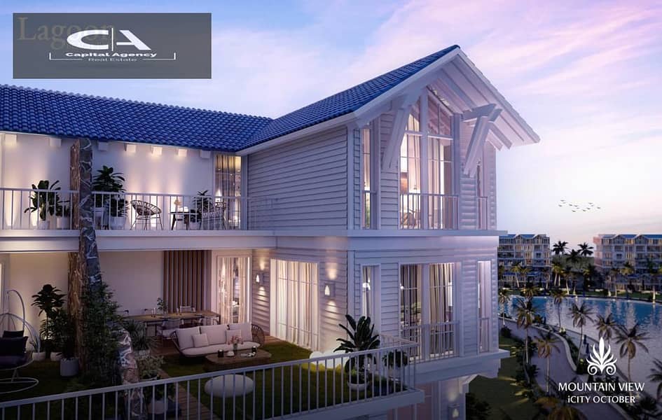 With only 10% down payment, an apartment of 150meters for sale in Mountain View iCity in the heart of October | Prime location with view on the lagoon 23