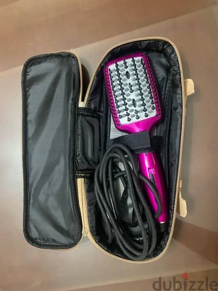 hair straightener brush 1