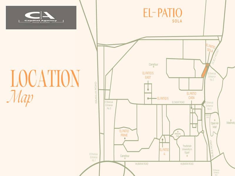 Book at the launch price with La Vista an apartment without a down payment for the longest payment period in El Patio Sola Compound in Shorouk | Patio 2