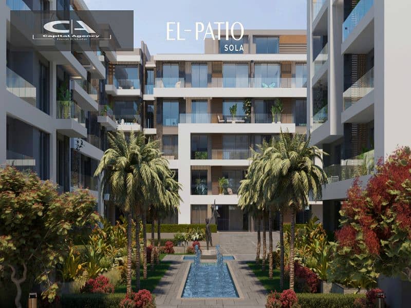 Book at the launch price with La Vista an apartment without a down payment for the longest payment period in El Patio Sola Compound in Shorouk | Patio 4