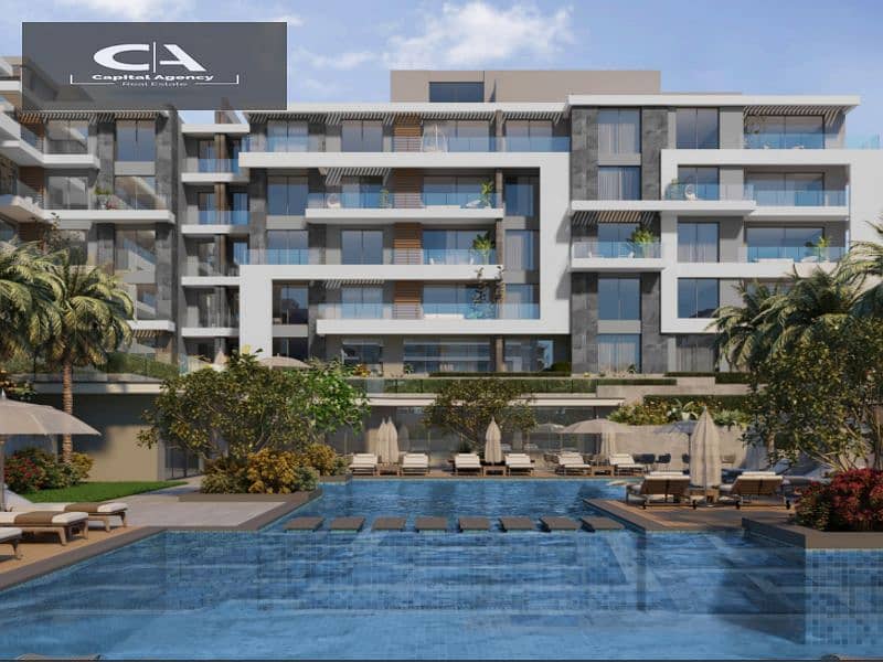 Book at the launch price with La Vista an apartment without a down payment for the longest payment period in El Patio Sola Compound in Shorouk | Patio 9