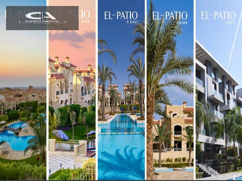 Book at the launch price with La Vista an apartment without a down payment for the longest payment period in El Patio Sola Compound in Shorouk | Patio 16