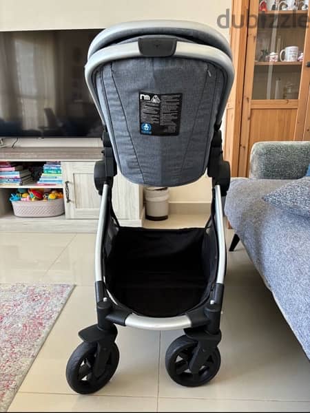 Mothercare journey edit pram and pushchair – ash grey 1