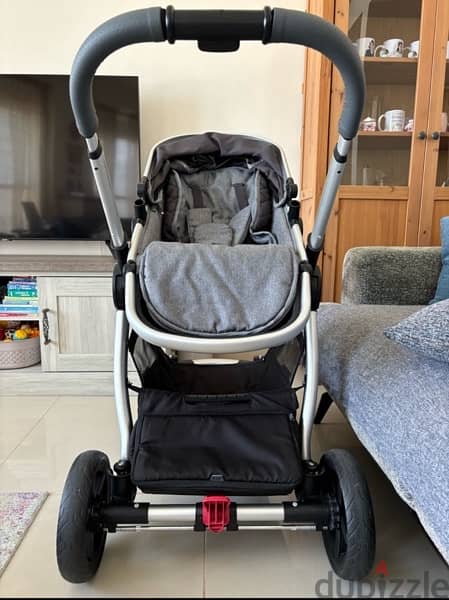 Mothercare journey edit pram and pushchair – ash grey 2