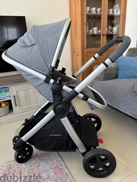 Mothercare journey edit pram and pushchair – ash grey 4