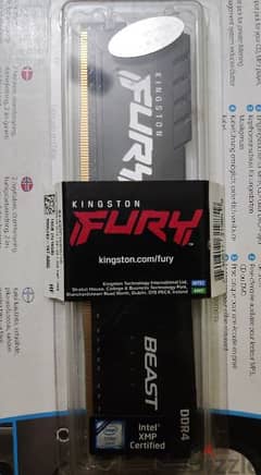 fury beast ram ddr4 16g 3200h cl16