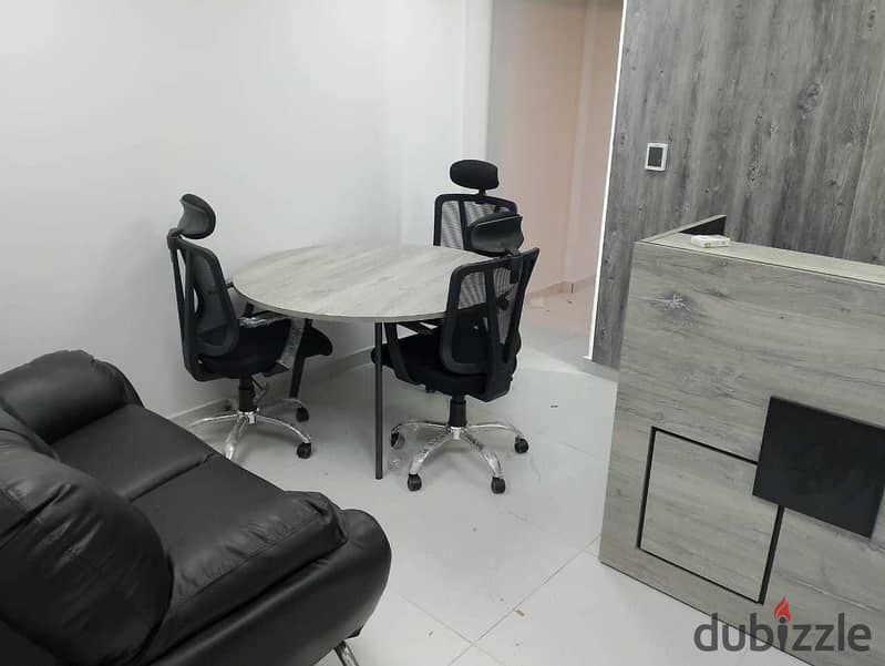 A fully furnished administrative office in the Business Plus Mall , directly on North teseen , in front of Maxim Mall and close to transportation. 3