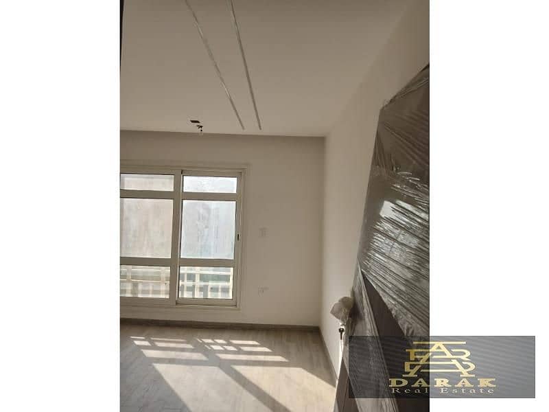 . Here is the translation of the text:  ---  **Special apartment for sale in Madinaty: 82 sqm, garden view, custom finishes in B7. **  ---   Let me kno 1