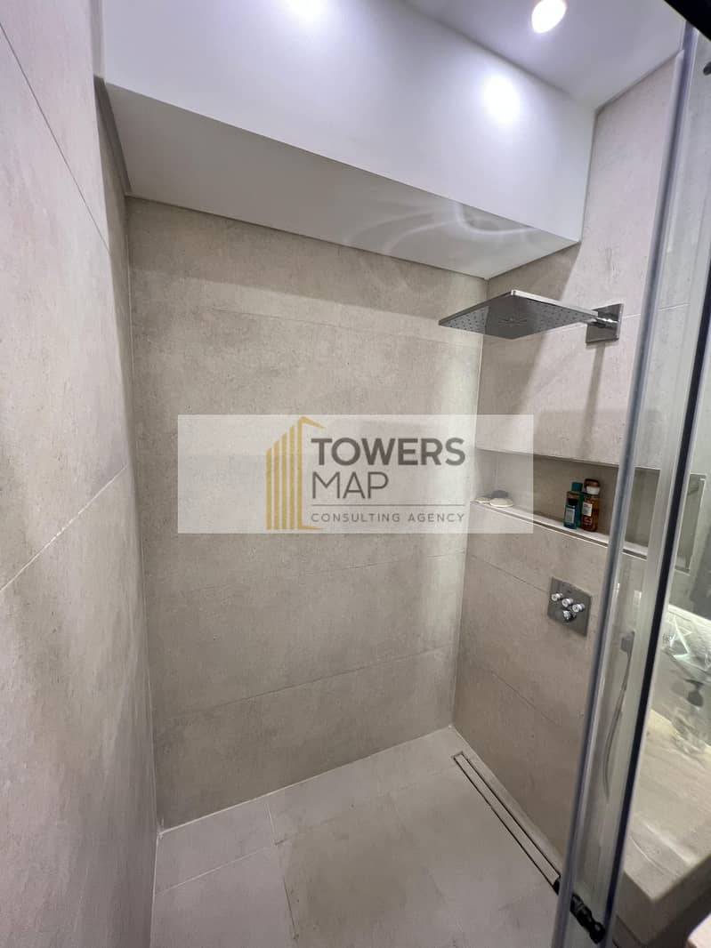 Town house Quad For Sale Patio 5 East / Fully Finished ACs / Ready To Move تاون هاوس للبيع فى الباتيو 5 ايست الشروق 9