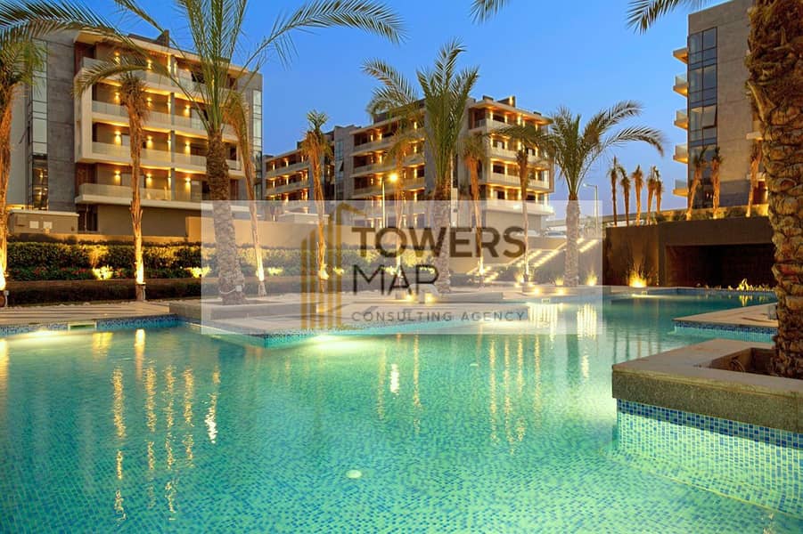 Lowest Price Apartment on Water features in Patio Oro New Cairo / Ready To Move شقة للبيع فى الباتيو اورو التجمع الخامس 4