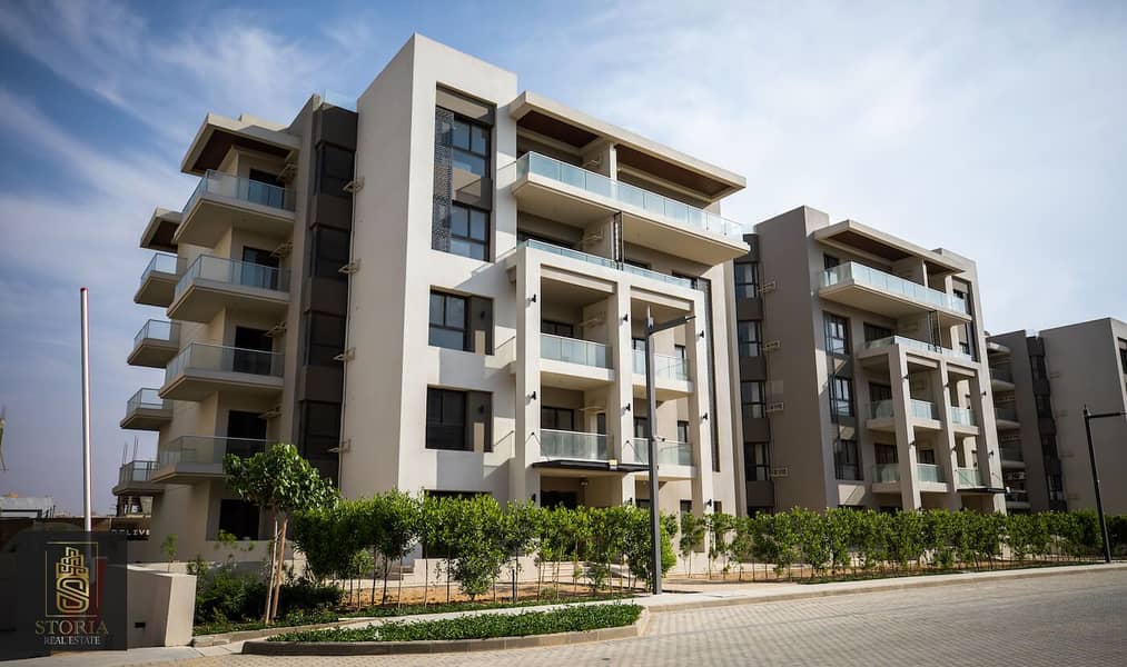 For quick sale, a160m apartment + garden, ready to delivery, fully finished, near Madinaty and mountain view icity, in The Address East Compound 7