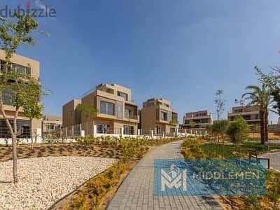 twin house 298 m  land 337m  delivered palm hills  new cairo 2