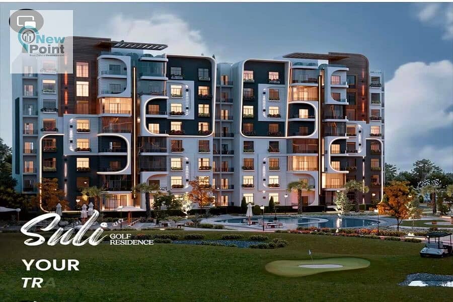 Own a 155m apartment in the first residential project, Golf Compound, in the residential district (R-8), the New Capital 7