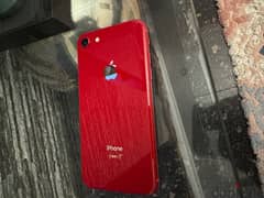 i phone 8 -red product - 64 gega - battery 65%-no scratches