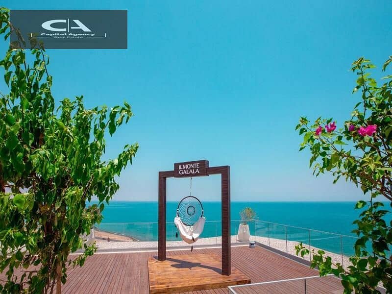 Without 0% down payment, book your fully finished chalet in Over Cityscape in Monte Galala | View on the lagoon | In installments over 10 years 5