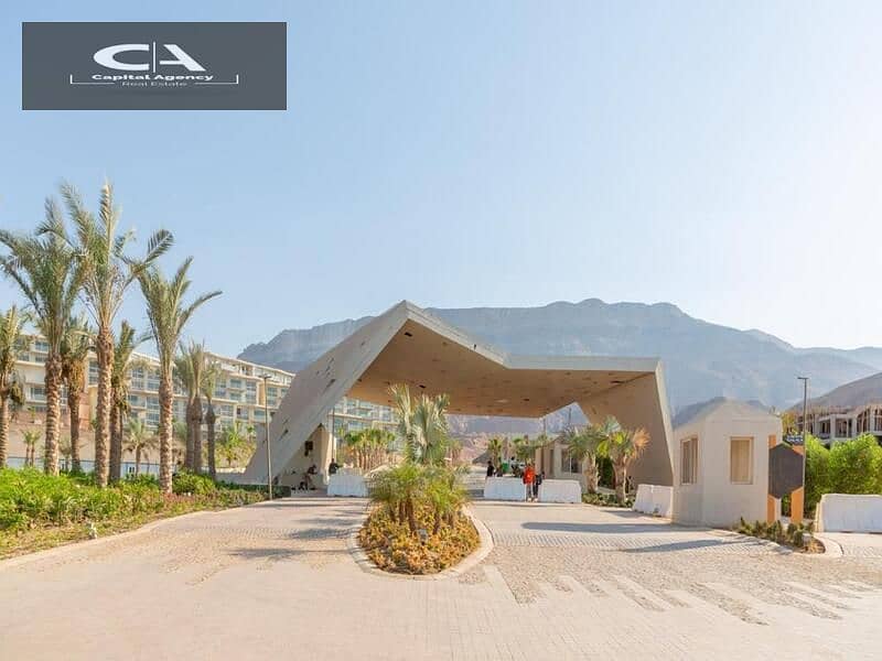 Without 0% down payment, book your fully finished chalet in Over Cityscape in Monte Galala | View on the lagoon | In installments over 10 years 15