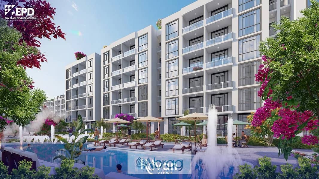 For sale, a 3-bedroom apartment in a compound in the heart of Sheikh Zayed, next to Hyper, in installments up to 10 years 8