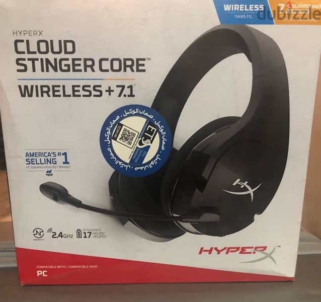 HyperX cloud Stinger core wireless 7.1 0