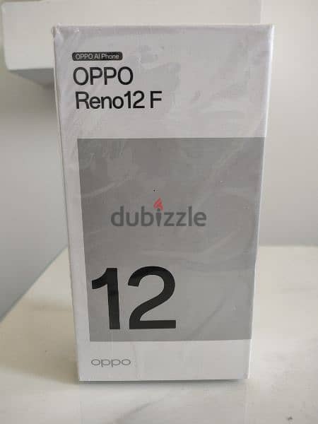 oppo reno 12f 256 /8 جديد 0