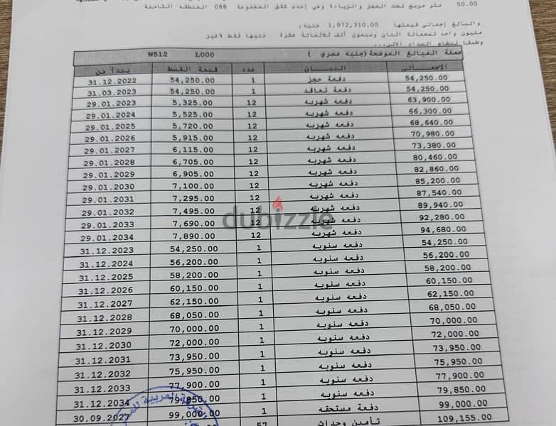 للبيع بأرقي مراحل مدينتي B8 استوديو 50م بجوار الخدمات والنادي 1