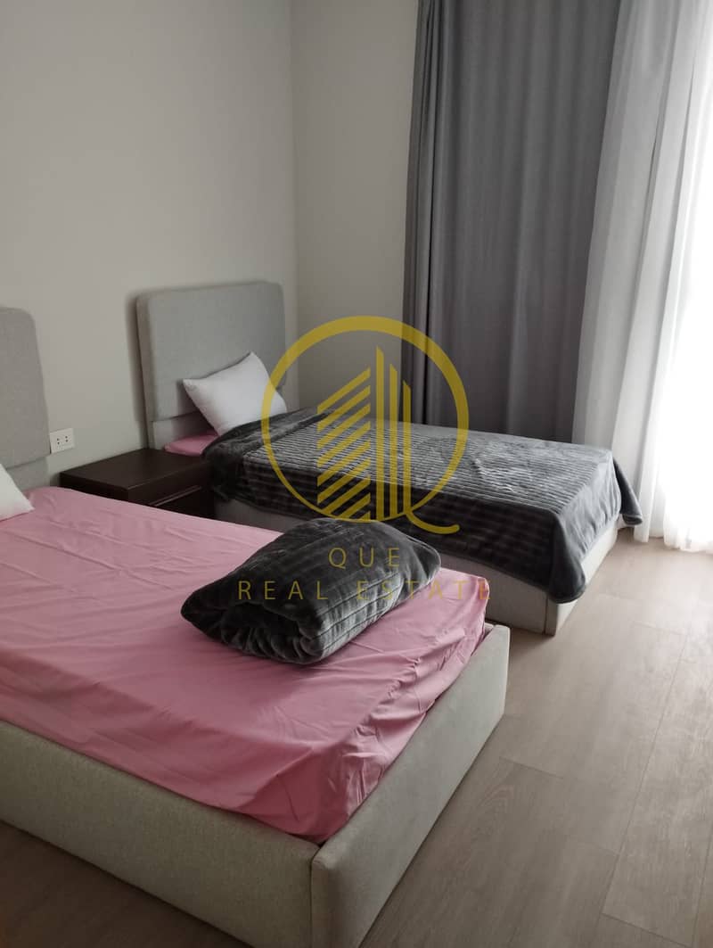 Apartment furnished for rent in aeon towers mall of arabia  marakez 10