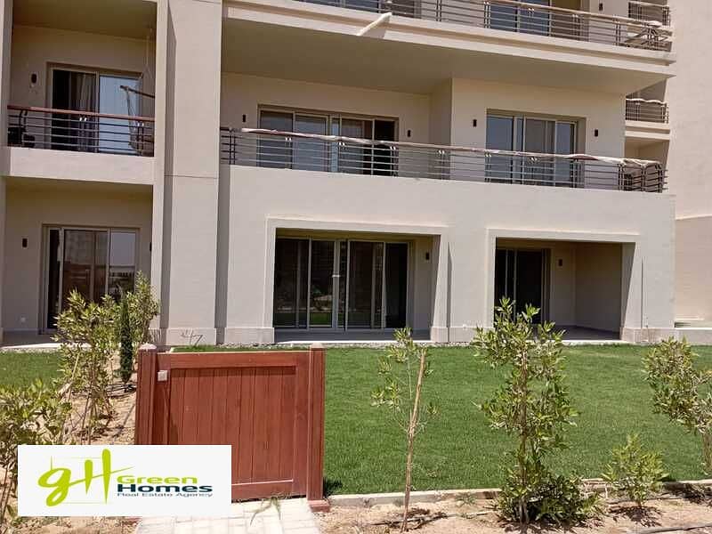 Fully Finished for sale apartment with attractive price and view in Uptown Cairo 7