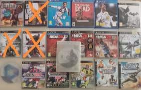 العاب بلايستيشن 3 و 4 للبيع
Playstation 3 and 4 games for sale