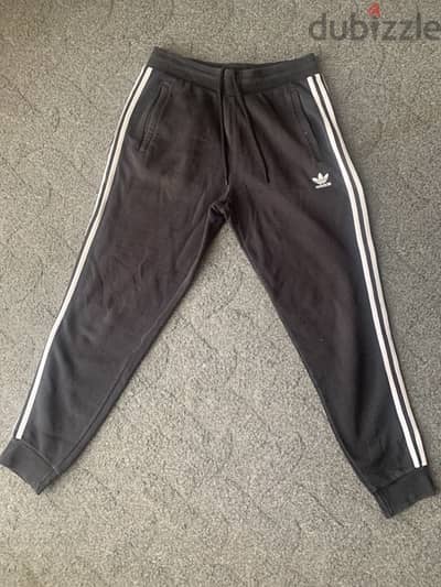 adidas Originals Superstar trackpants in black