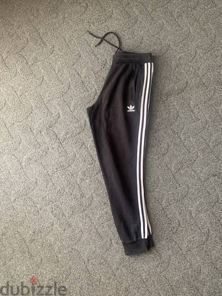 adidas Originals Superstar trackpants in black 1